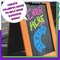 Chalk Markers for Blackboard, Chalkboard, Window, Bistro, Car Glass, Board, Wall Calendar (10 Pack, 6mm Reversible Tip) - Wet Wipe Erasable Liquid Chalk Pens | Chalkboard Markers Erasable